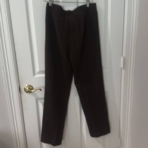 Rafaella brown vintage taper leg pants size 8 - Picture 4 of 4